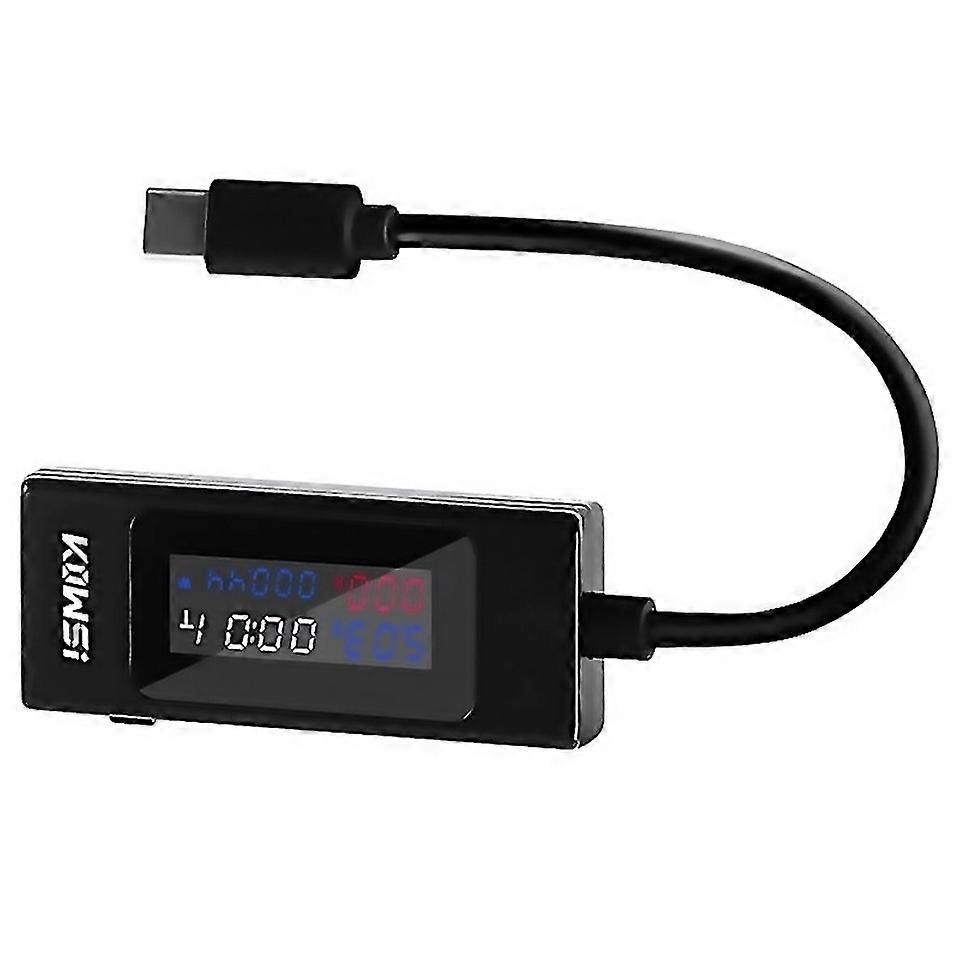 For Kws065c Usbc Voltage Meter Timing Ammeter Digital Monitor