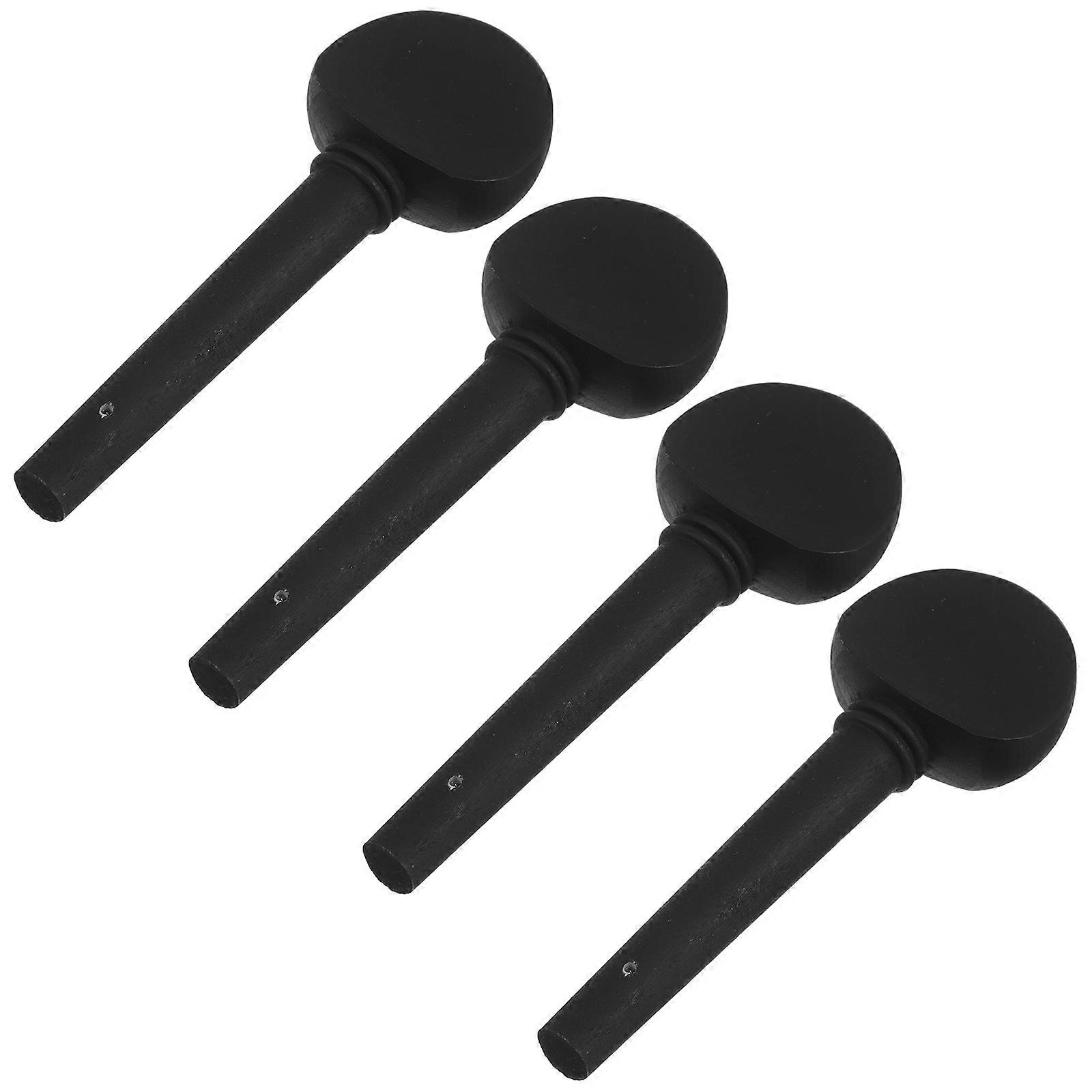 Imitation Ebony Cello Tuning Pegs for Reliable Tuning 8Pcs Parts
