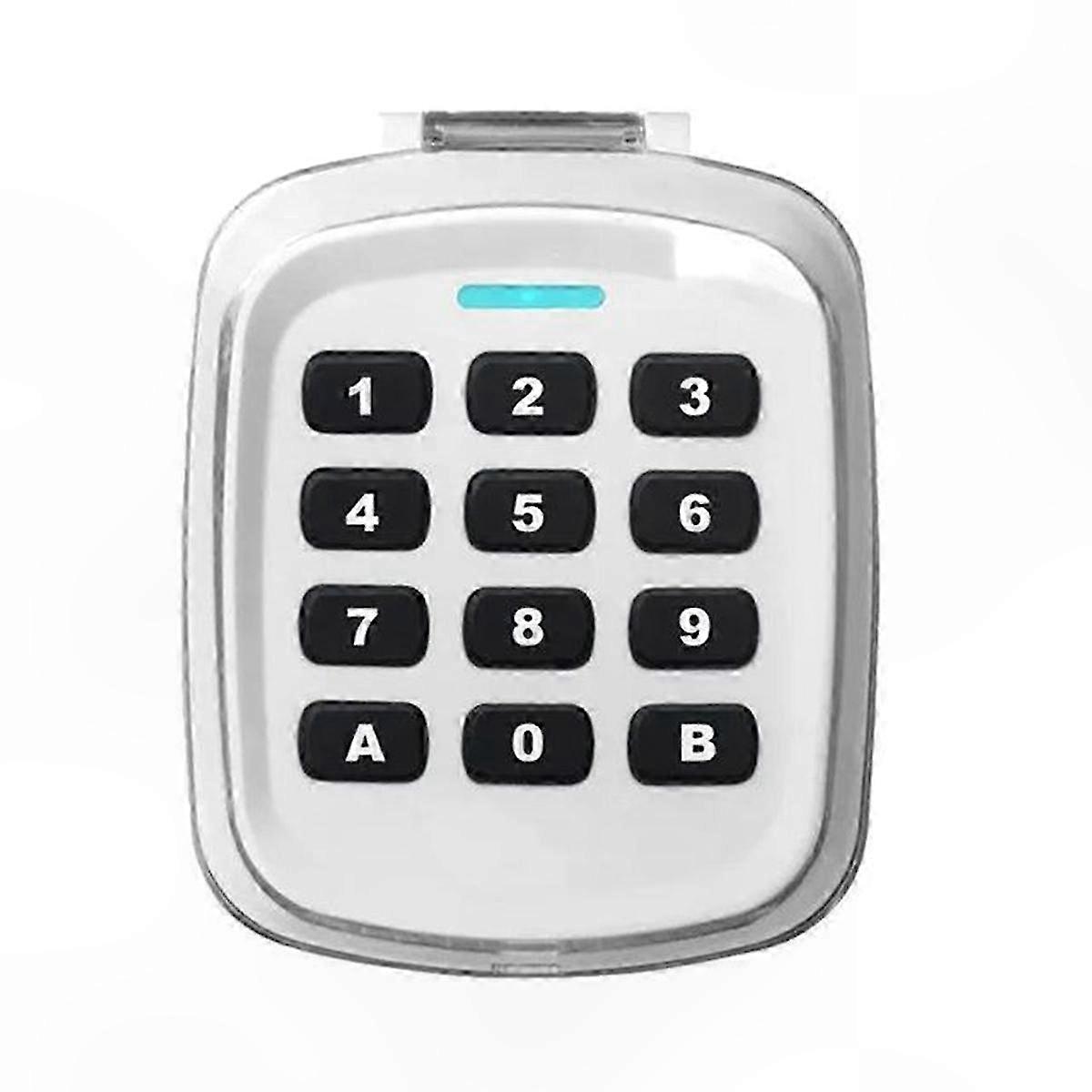 Wireless Keypad Code Remote Control for Garage Door/Gate, Multi-Frequency 280-868MHz Access Solution