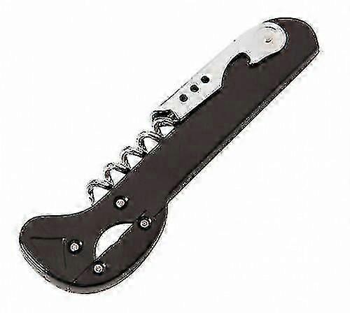 Bottle Opener with Foil Cutter and Corkscrew Pirouette Tool