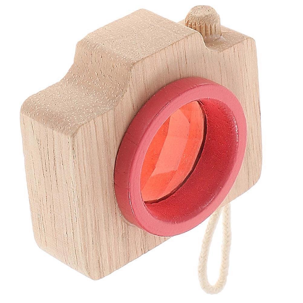 Party Kaleidoscope Toy for Kids Playing 4Pcs Red Funny Plaything