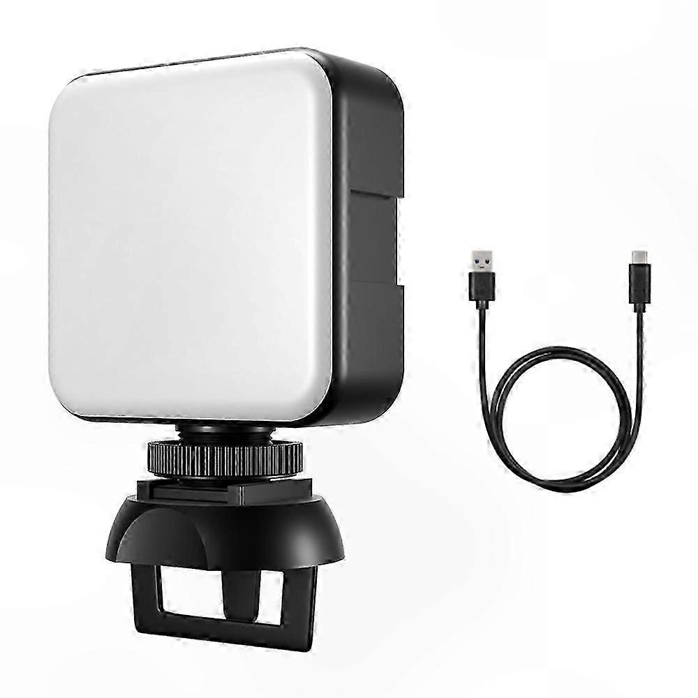 LED Video Conference Light with Suction Cup for Laptop, Adjustable Webcam Lighting for Zoom Calls and Live Streaming
