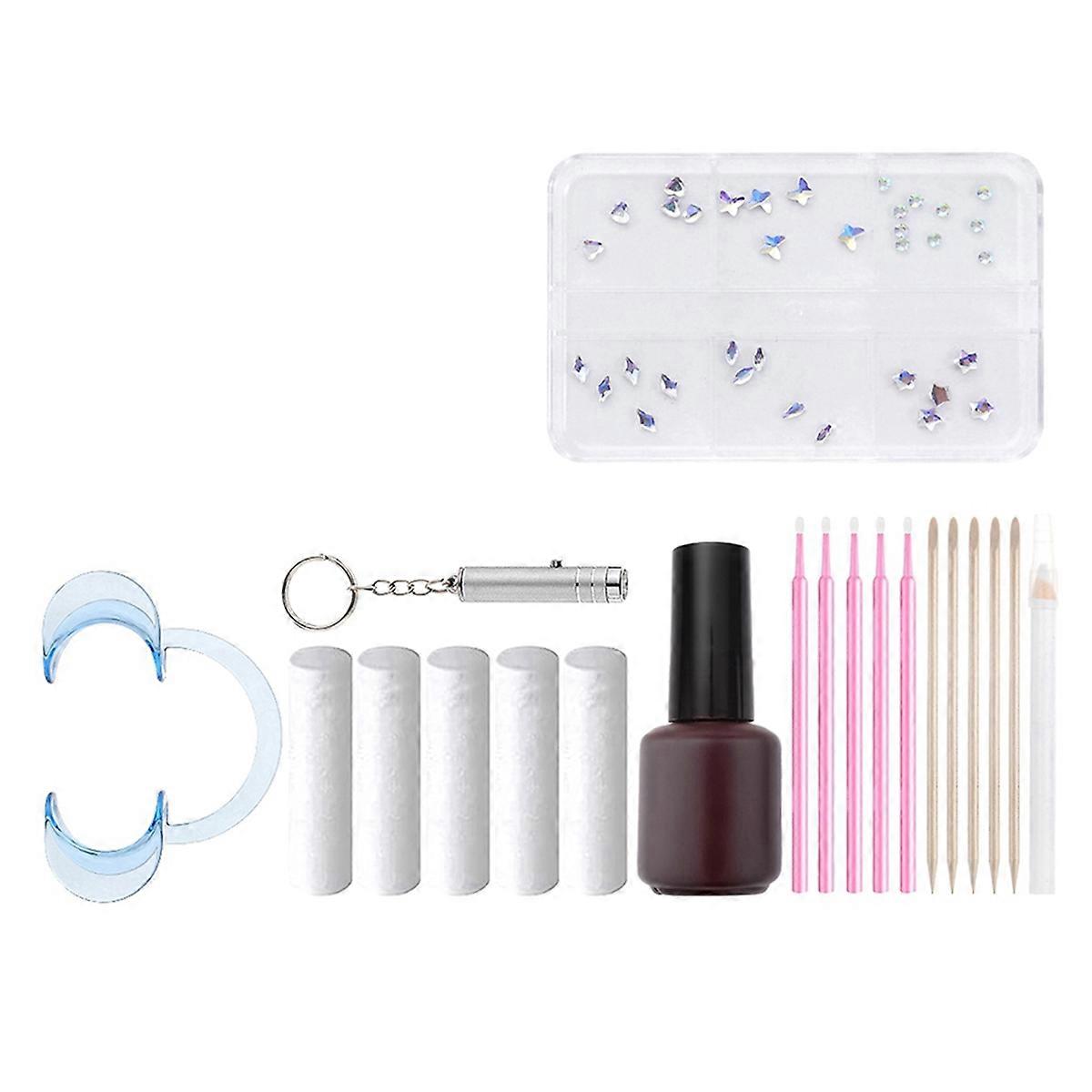 Dental drill tooth decoration set DIY tool 