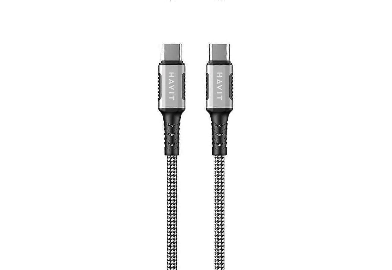 Havit Cb6297 - Magnetic Cable Usb Type C To Usb Type C, 1m (white)