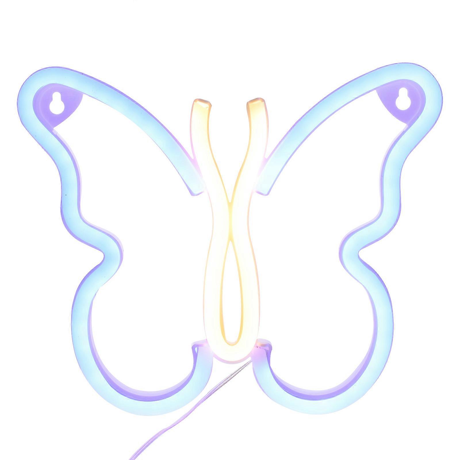 Creative LED Butterfly Lamp for Decor Without Battery