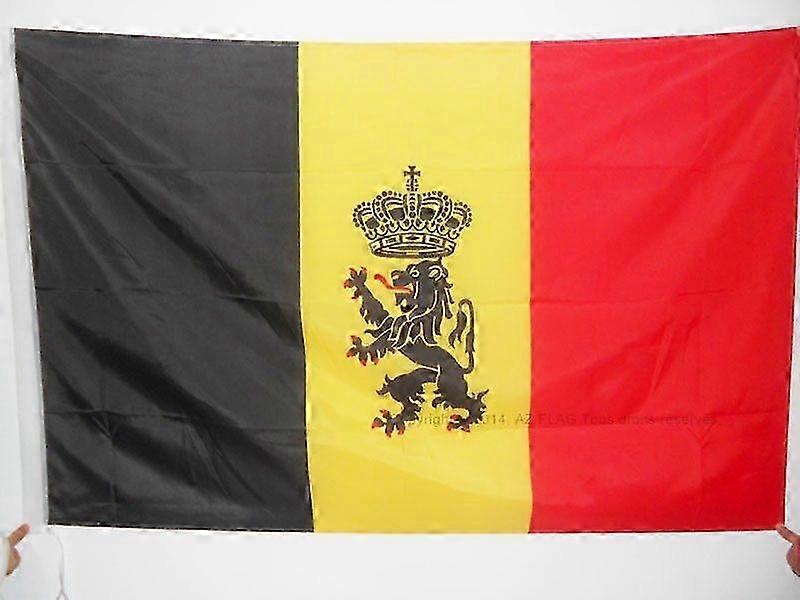 BELGIUM COAT OF ARMS FLAG for a pole BELGIAN WITH LION FLAGS Model T 1037 2025