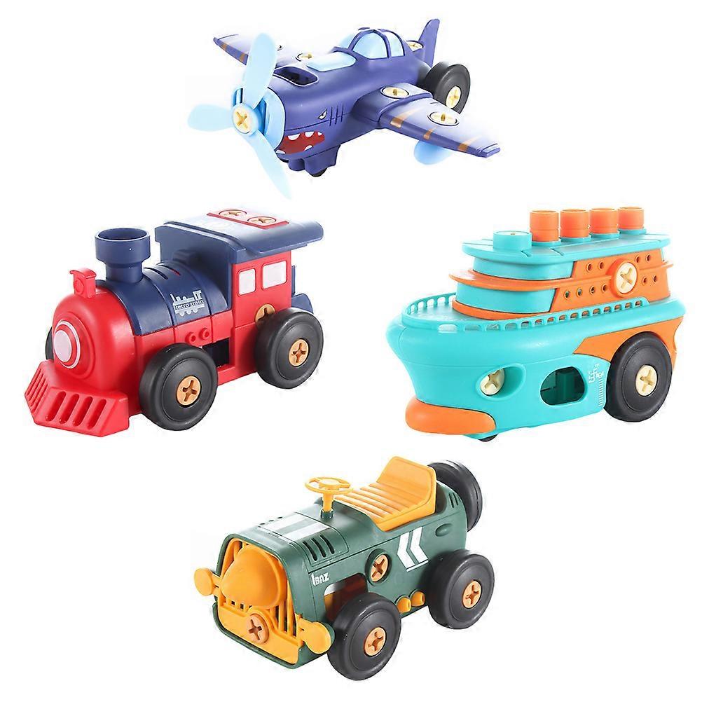 Assemble Toy Plastic Retro Car Toys for Playing Use with 1Set Creative DIY