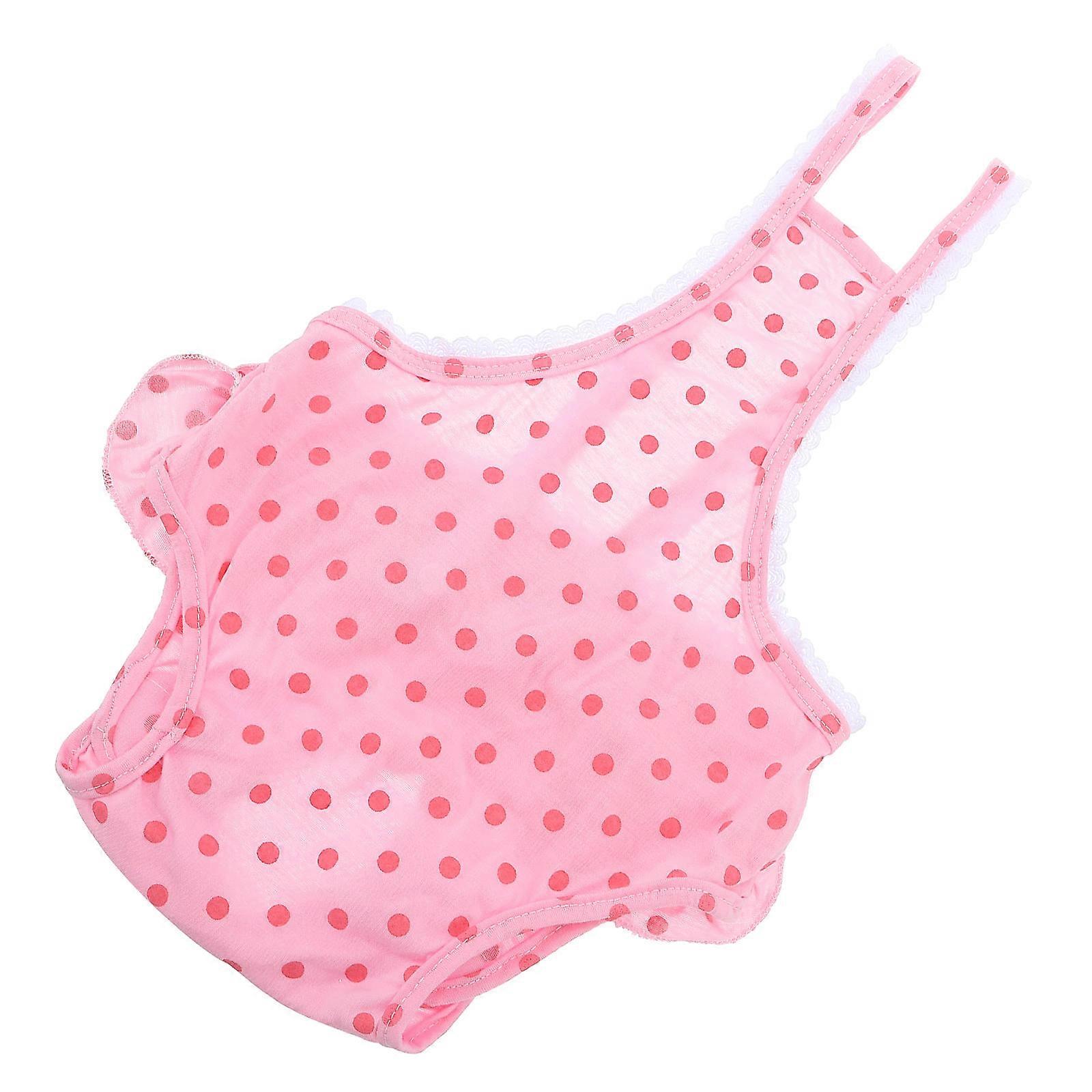 Pet Diaper Physiological Pants for Dogs Menstruation 2Pcs Pink