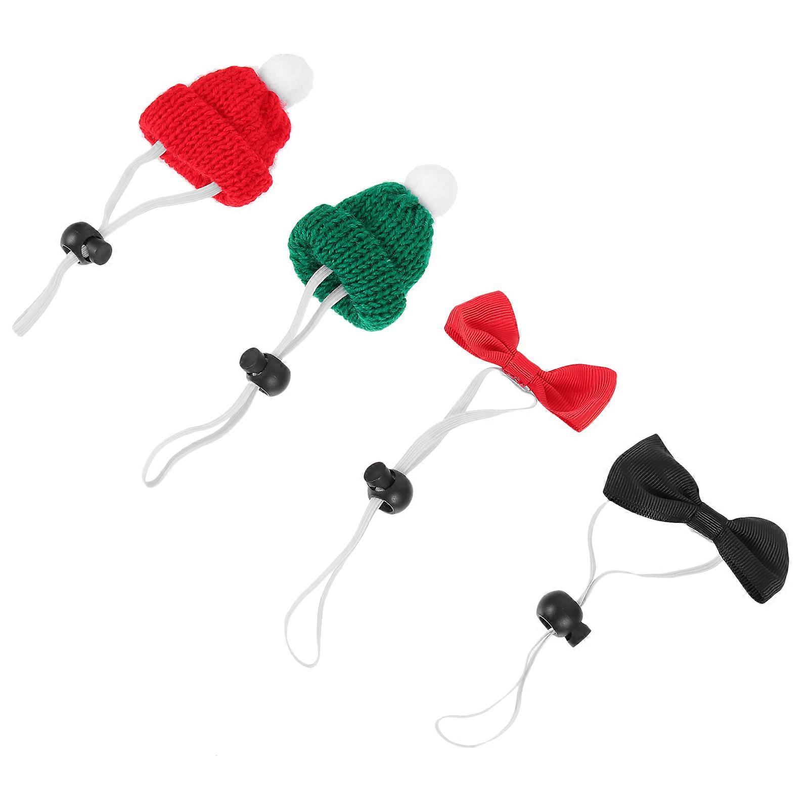 Mini Pet Hats Set Of 5 Comfortable Knitting Accessories For Pet Owners Essential For Christmas Parties And Family Portraits