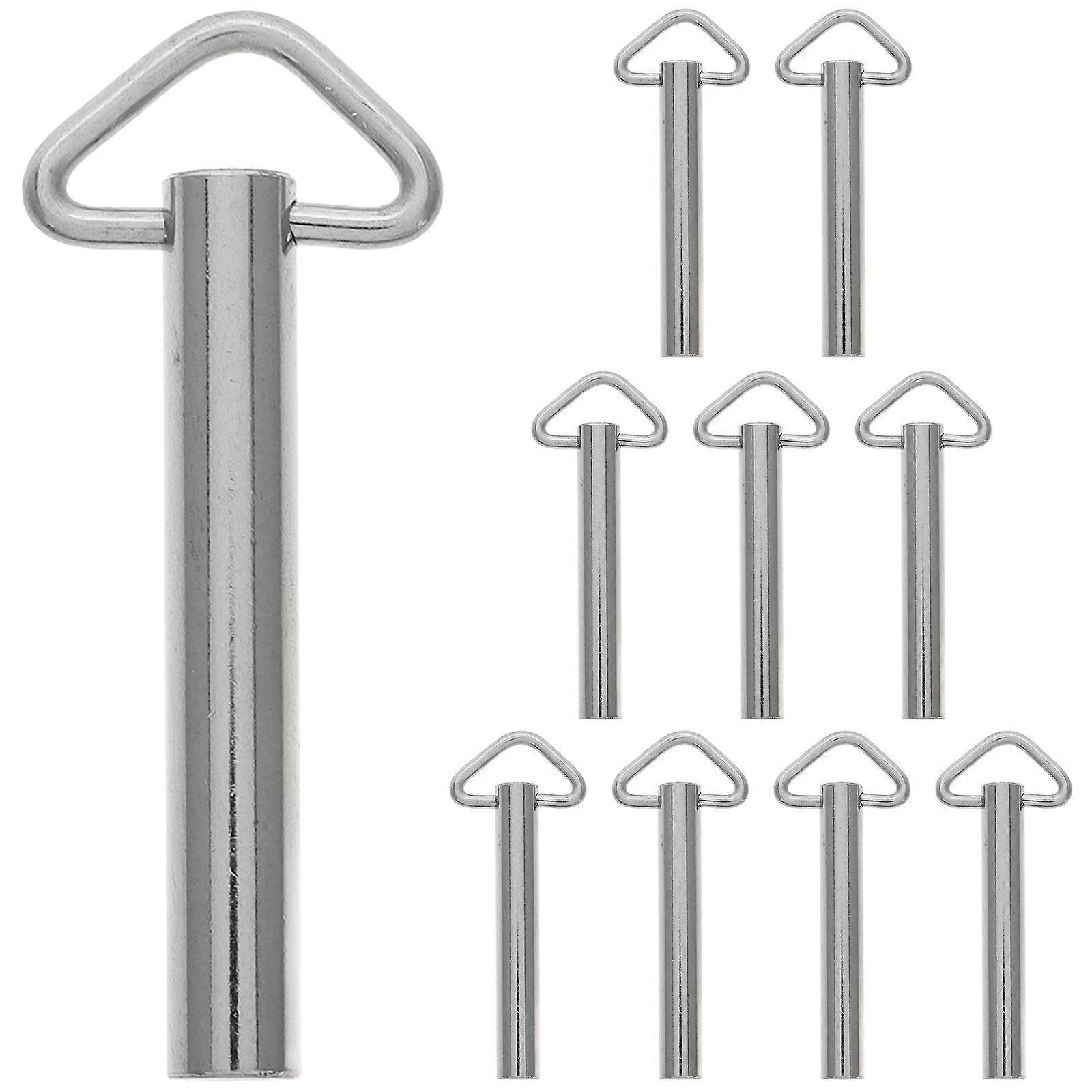 10Pcs Winding Keys for Windup Musical Box Rotary Handle Accessories