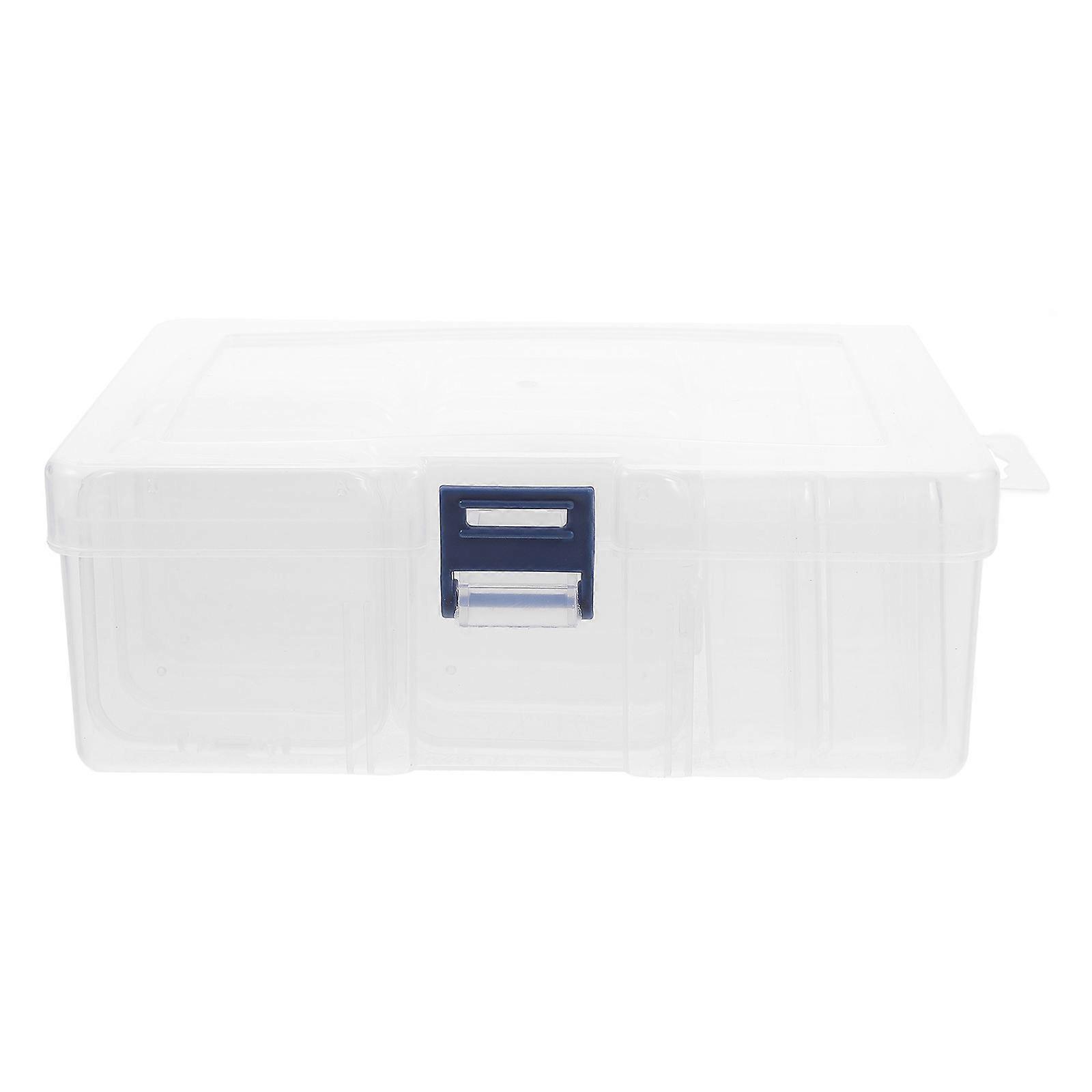 Portable Accessories Storage Cases Transparent Small Storage Boxes 4Sets