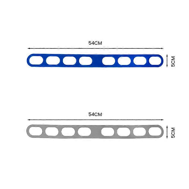 Pot lid box fixer is easy to carry and carry out. Box fixing strap silicone fixing strap blue and gray combination