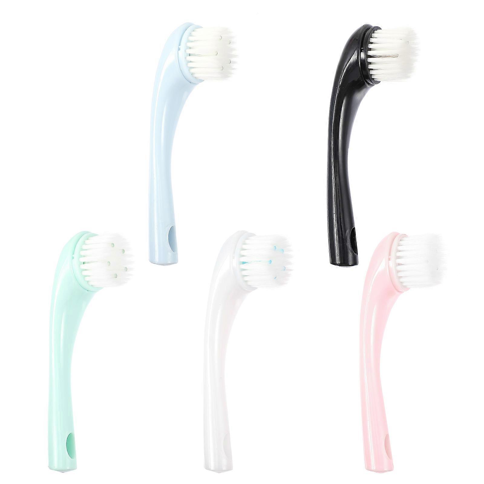 Face Cleansing Tools Supple Cleansing Brushes for Facial Clean 5Pcs