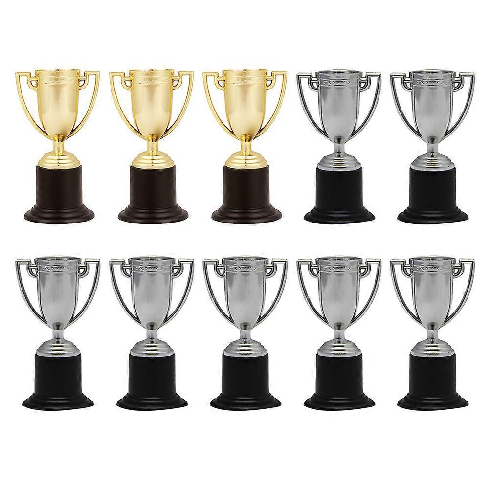 Plastic Trophy for Game Mini Trophy Set for Kids Playing 30Pcs