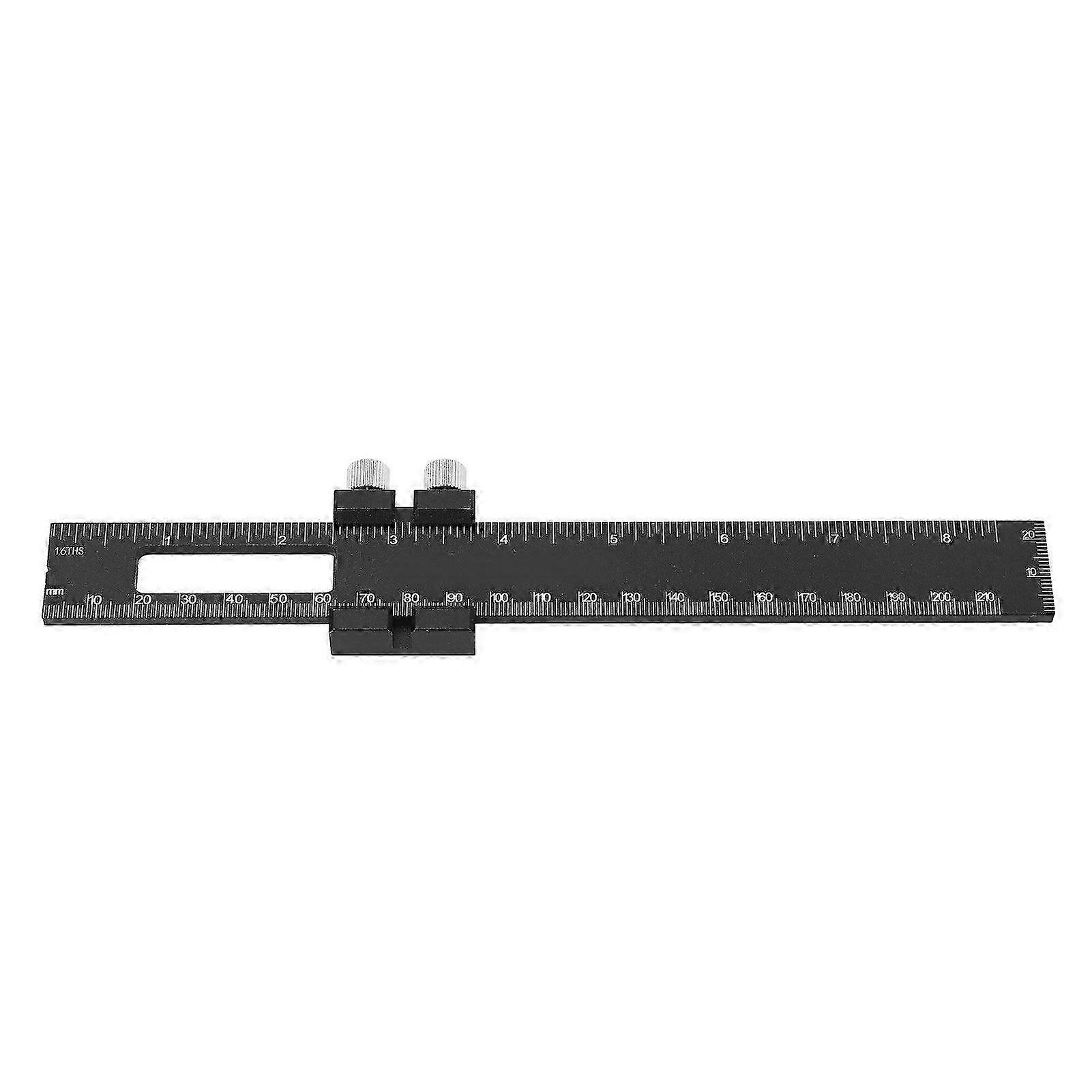 High quality  1 piece of woodworking ruler aluminum alloy T-type ruler