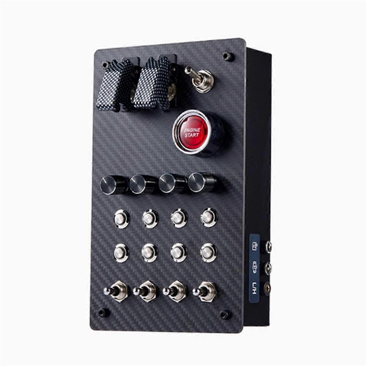 Οριζόντιο κουτί κουμπιών SIM Racing Control Box Κάθετο