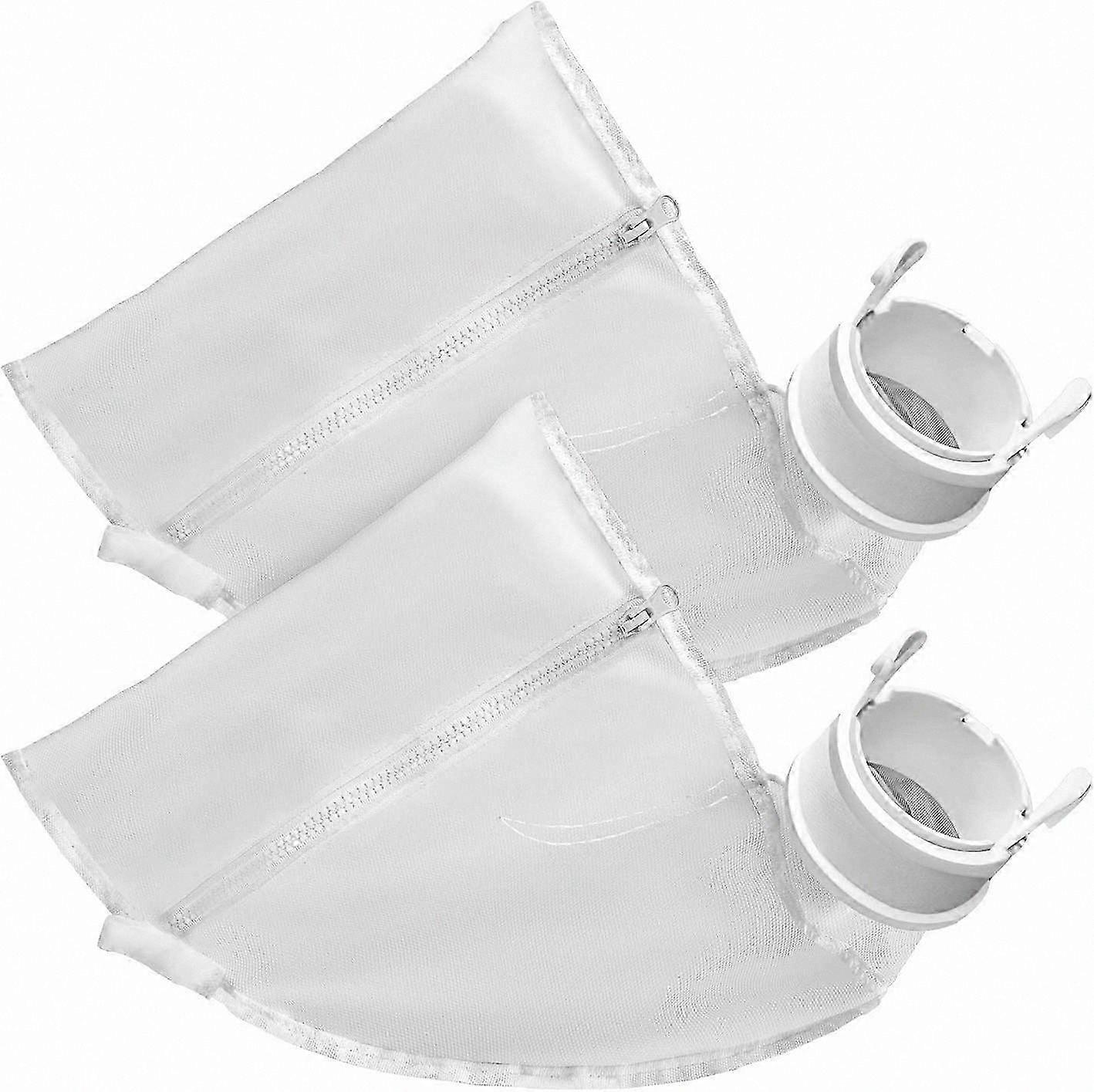 Universal Pool Cleaner Bags, Replacement Nylon Filter Pouch for Robotic Pool Cleaners