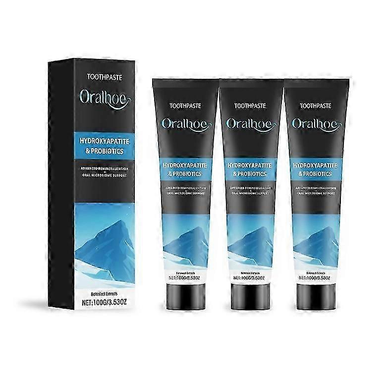 1-5pcs Larineco RemineralizingToothpaste, Fluoride-Free Nano Hydroxyapatite Toothpaste