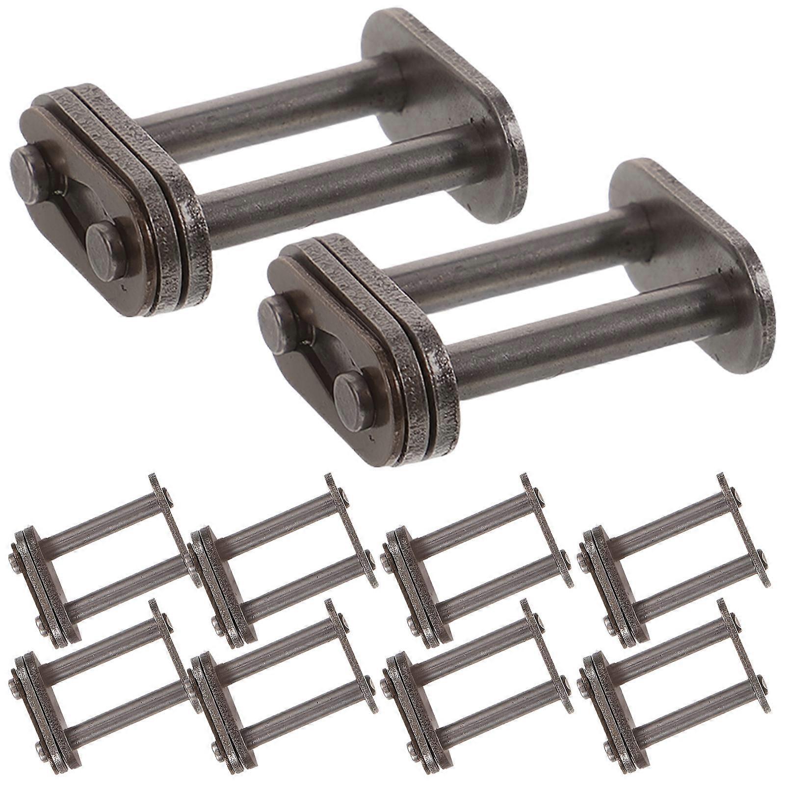 Heavy Duty Chain Connecting Buckle For DIY Enthusiasts 1.18X0.71X0.31in Easy Installation 50 Pcs