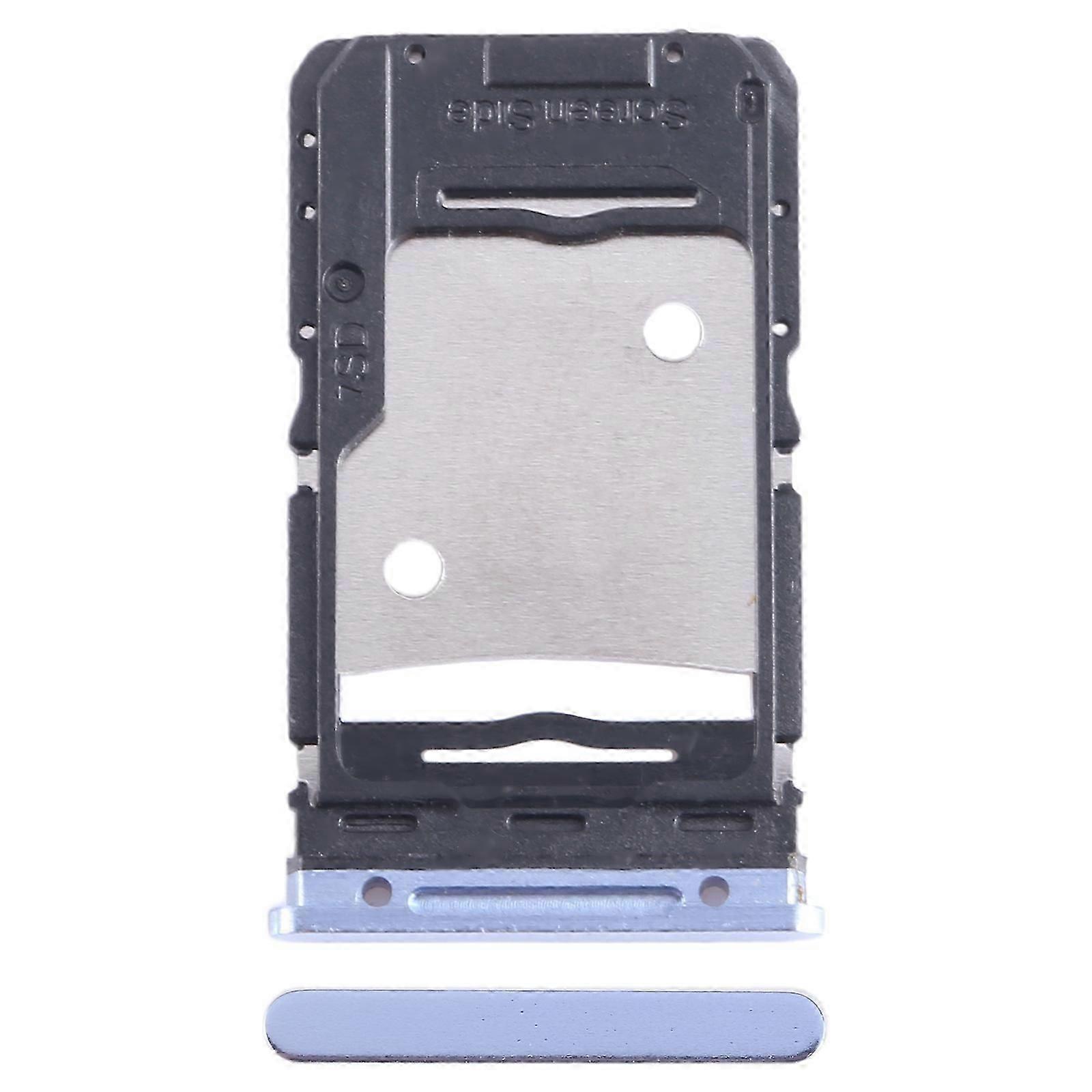 (New) For Infinix Zero X Pro X6810 SIM Card Tray + SIM Card Tray + Micro SD Card Tray_c*