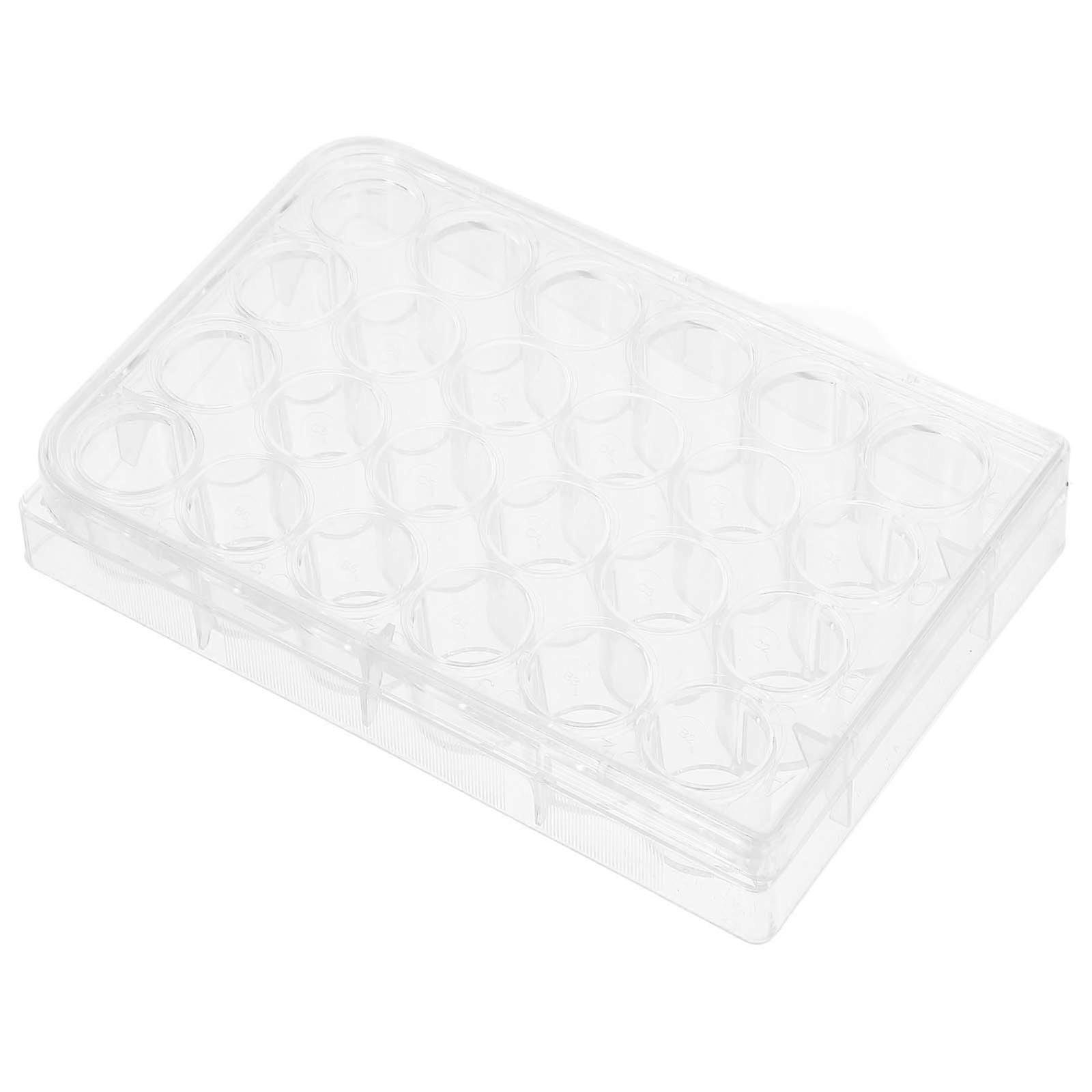 Laboratory Cell Culture Plate for Lab Use 6Pcs Culture Plates Transparent