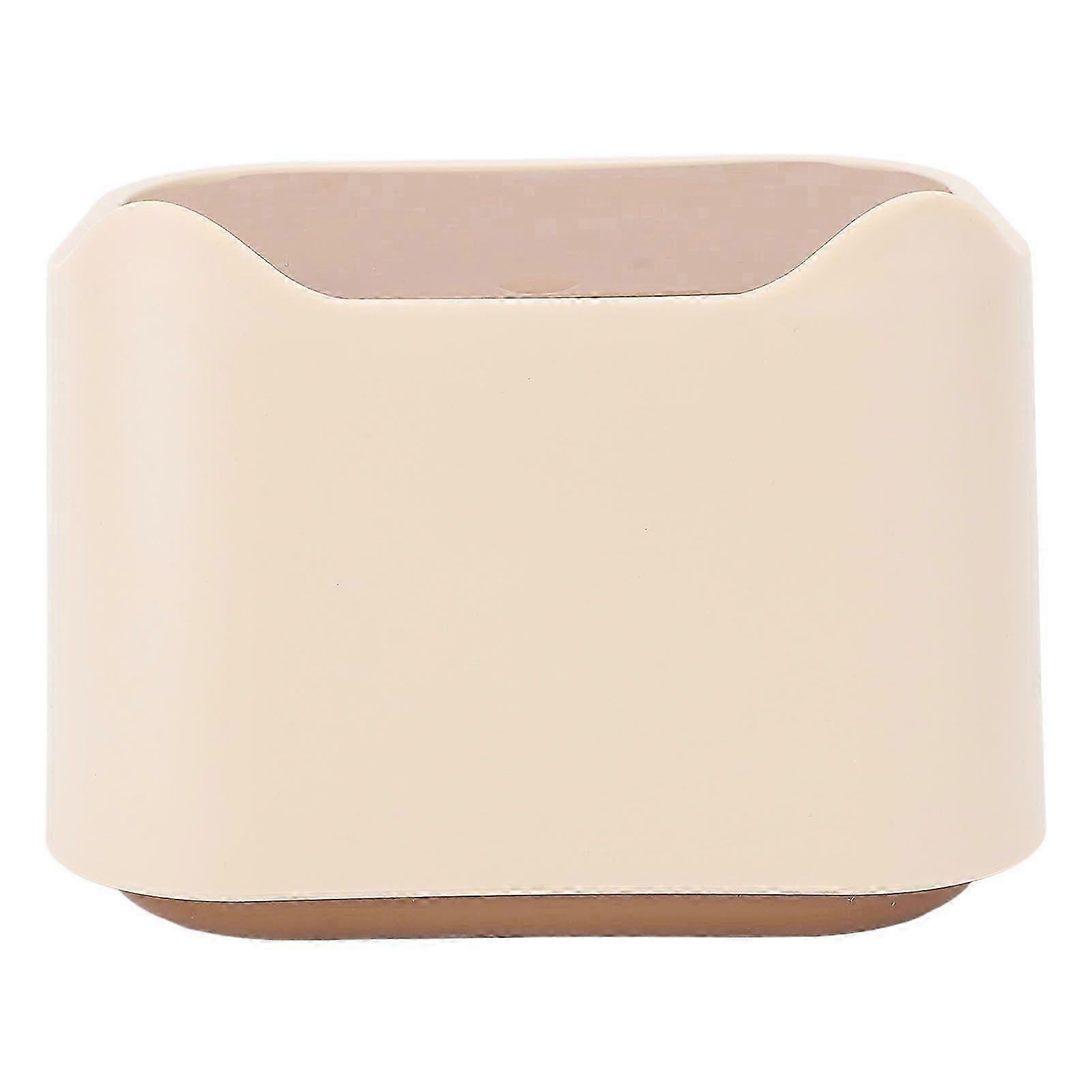 25-26 Cat Litter Trash Can with Press Type Lid Enclosed Design Compact Multipurpose Cat Waste Trash Can for Home