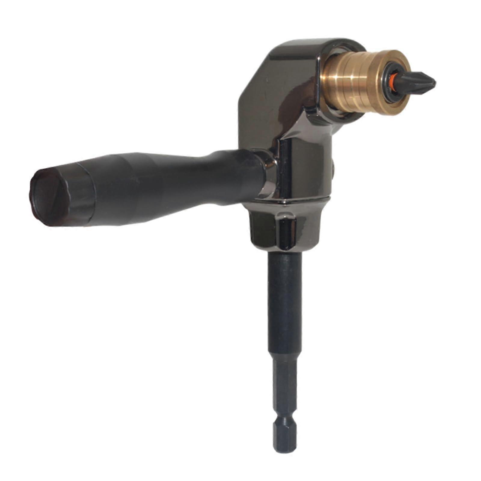 SelfLocking 90 Degree Screwdriver Drive Bit Extension For Electric Screwdrivers And Workshop Tools