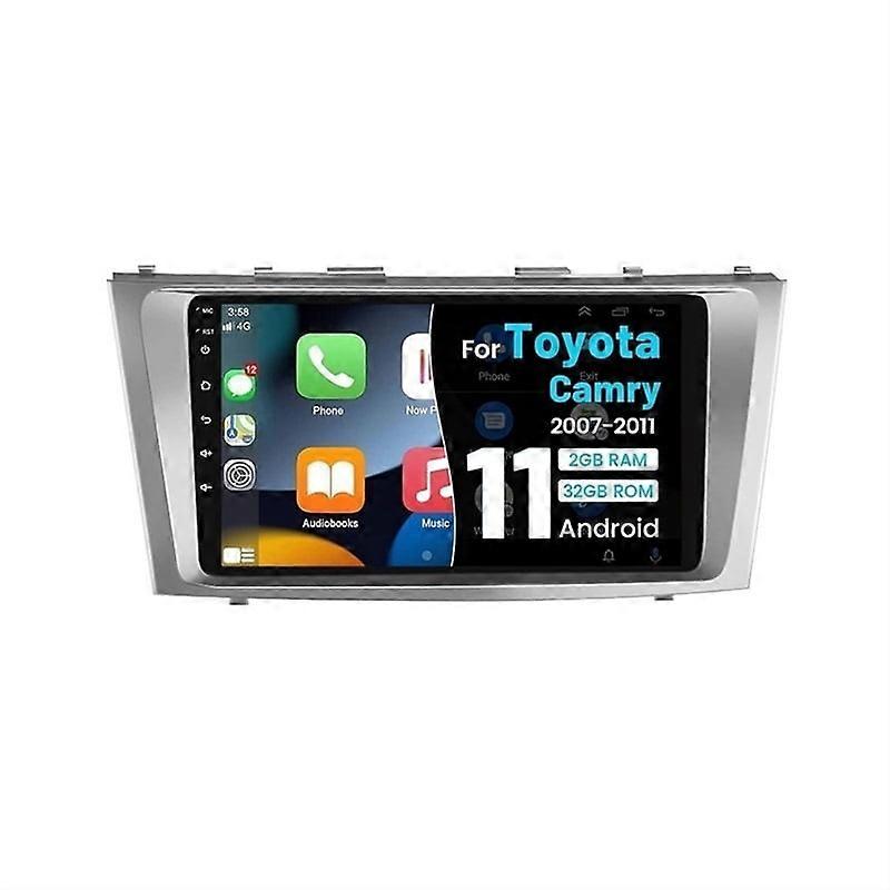 Stereo Radio for Toyota Camry 2007-11 Android Bluetooth Carplay 4+64