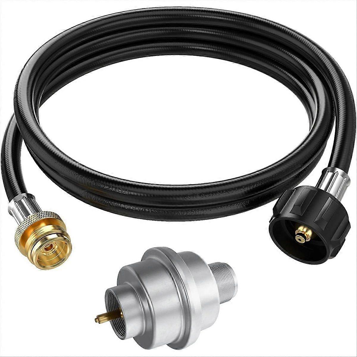 Propane Filter with 6FT Propane Adapter Hose, for Mr.Heater Buddy Portable Buddy and Q, Grill