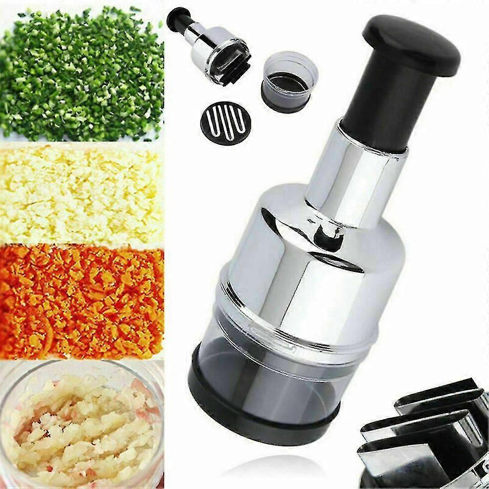 Hands Press Garlic Onion Chopper Vegetable Food Cutter
