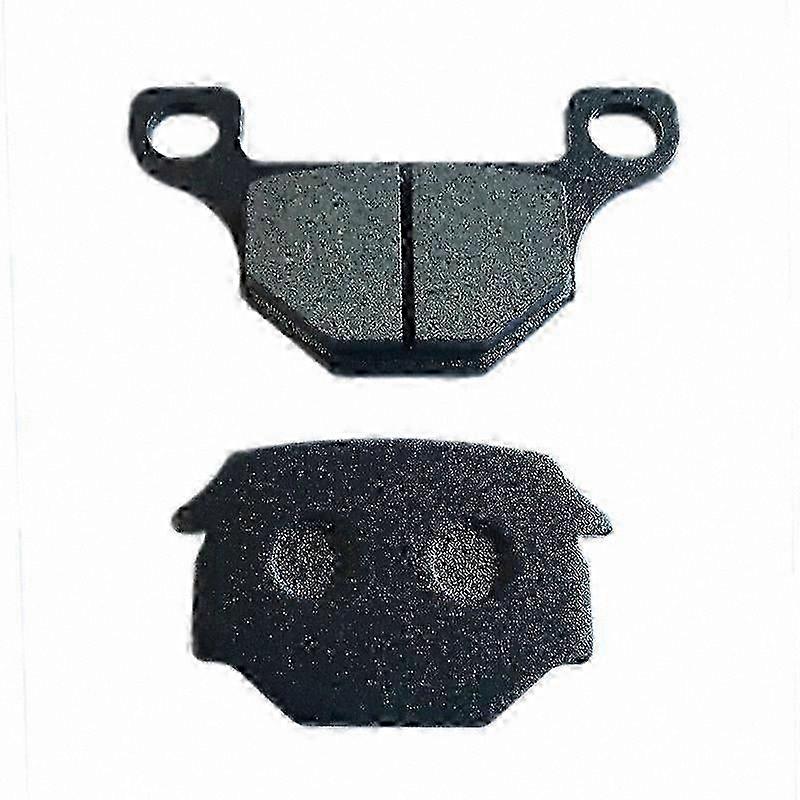 Front and Rear Brake Pads Pair for Single Piston Caliper Motorcycles 2009-2015