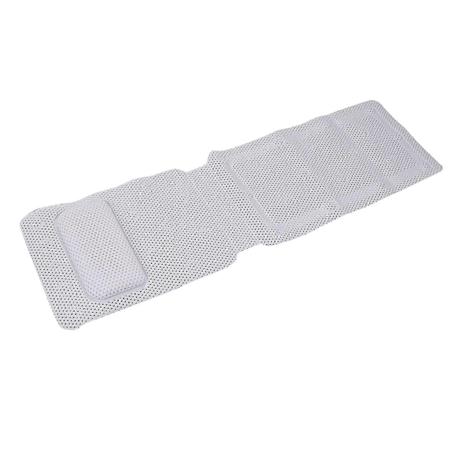 Non Slip Bath Mat for Elderly Foam Bathtub Mat with AntiSlip Suction Grip and QuickDrain Design