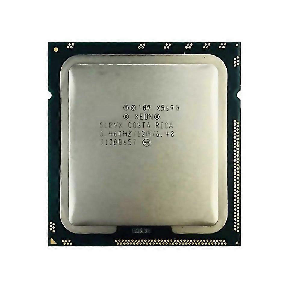 For Xeon X5690 Cpu Socket Lga1366 6 Cores 12 Threads 346ghz 12mb L3 Cache 130w
