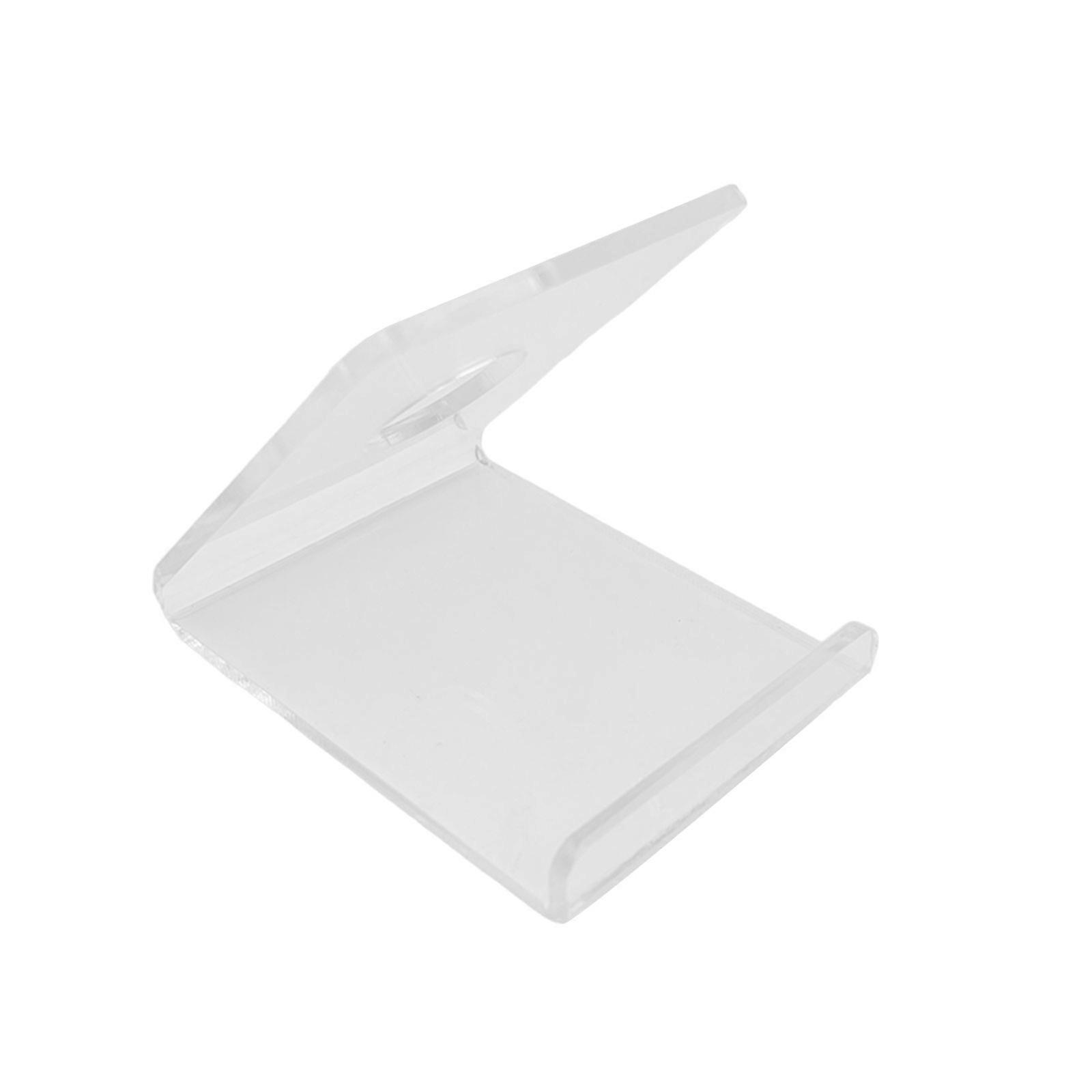 Practical Acrylic Phone Storage Tray Practical Phone Stand Holder Phone Management Rack Tray for Office and Library Multicolor