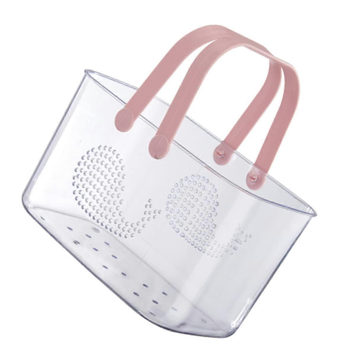 Bathroom Basket Storage Large Capacity Plastic Laundry Basket With Shower Handle