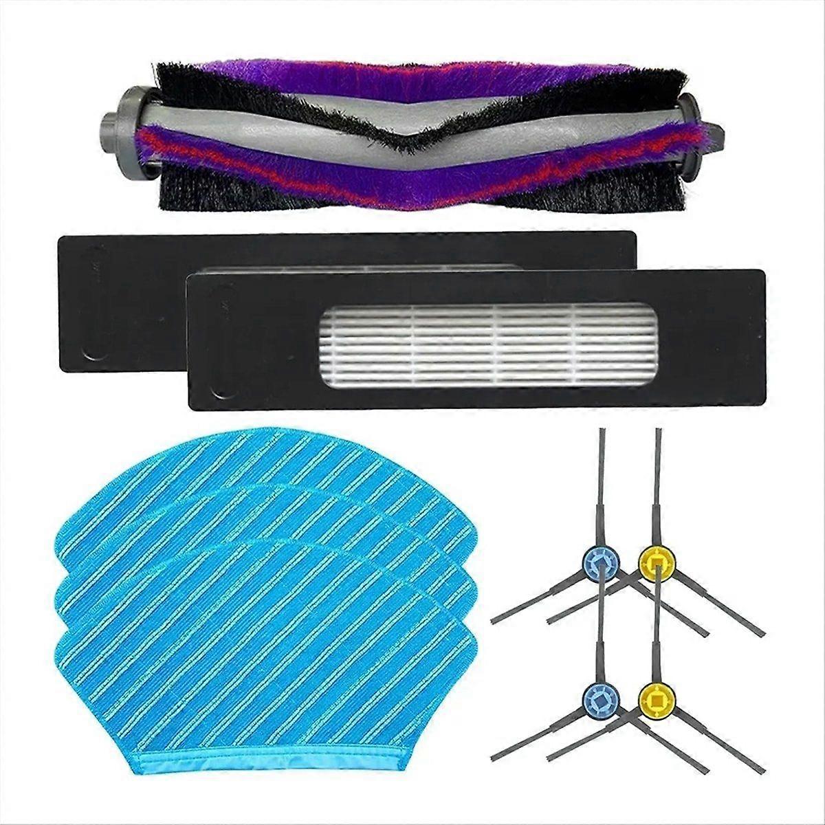 For NER700 Parts Accessories Main Brush Side Brush Filter Rag Kit Vacuum Cleaners for Home Robot Ac