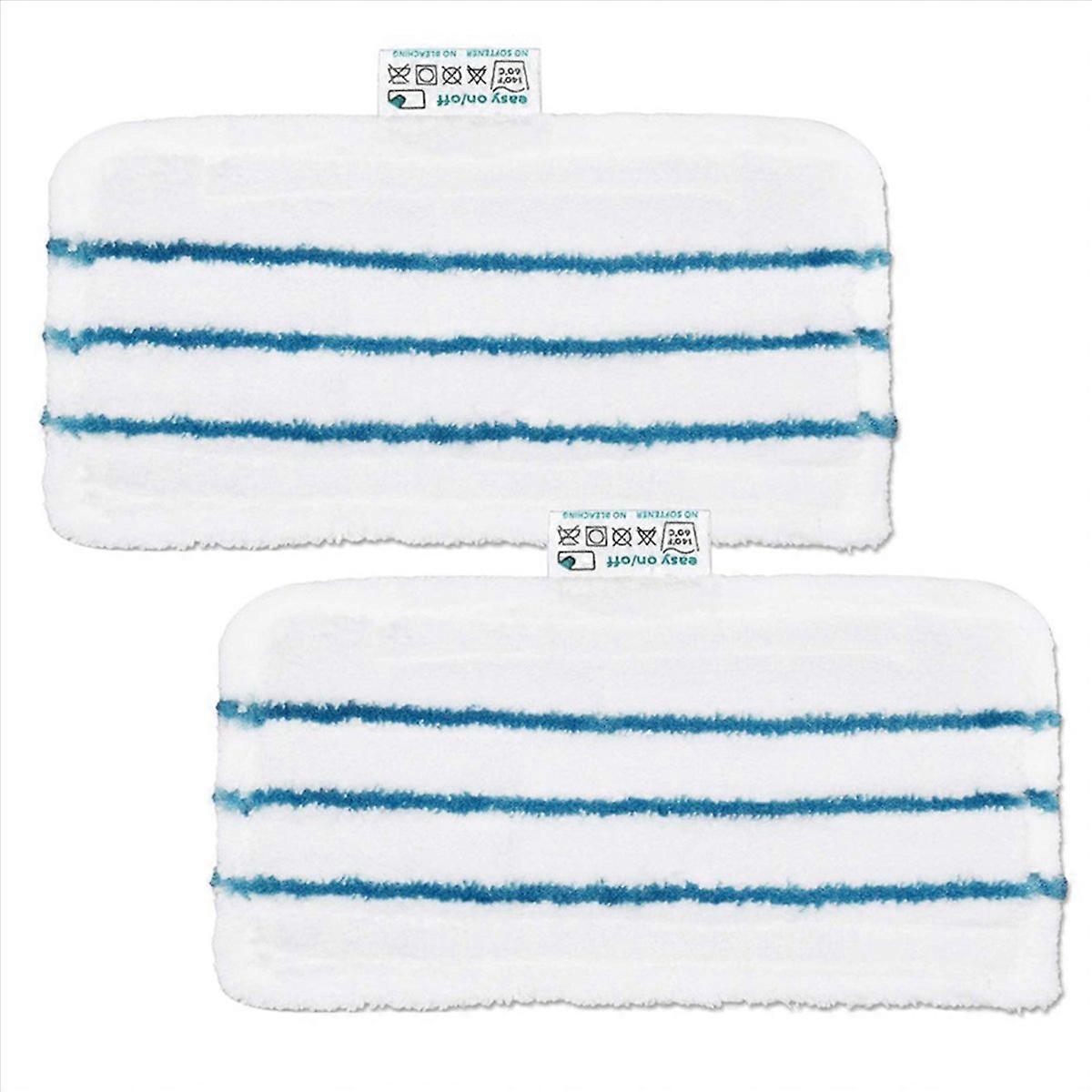 2PCS Mop Pads Washable Replacement Cleaning Mopping Cloth