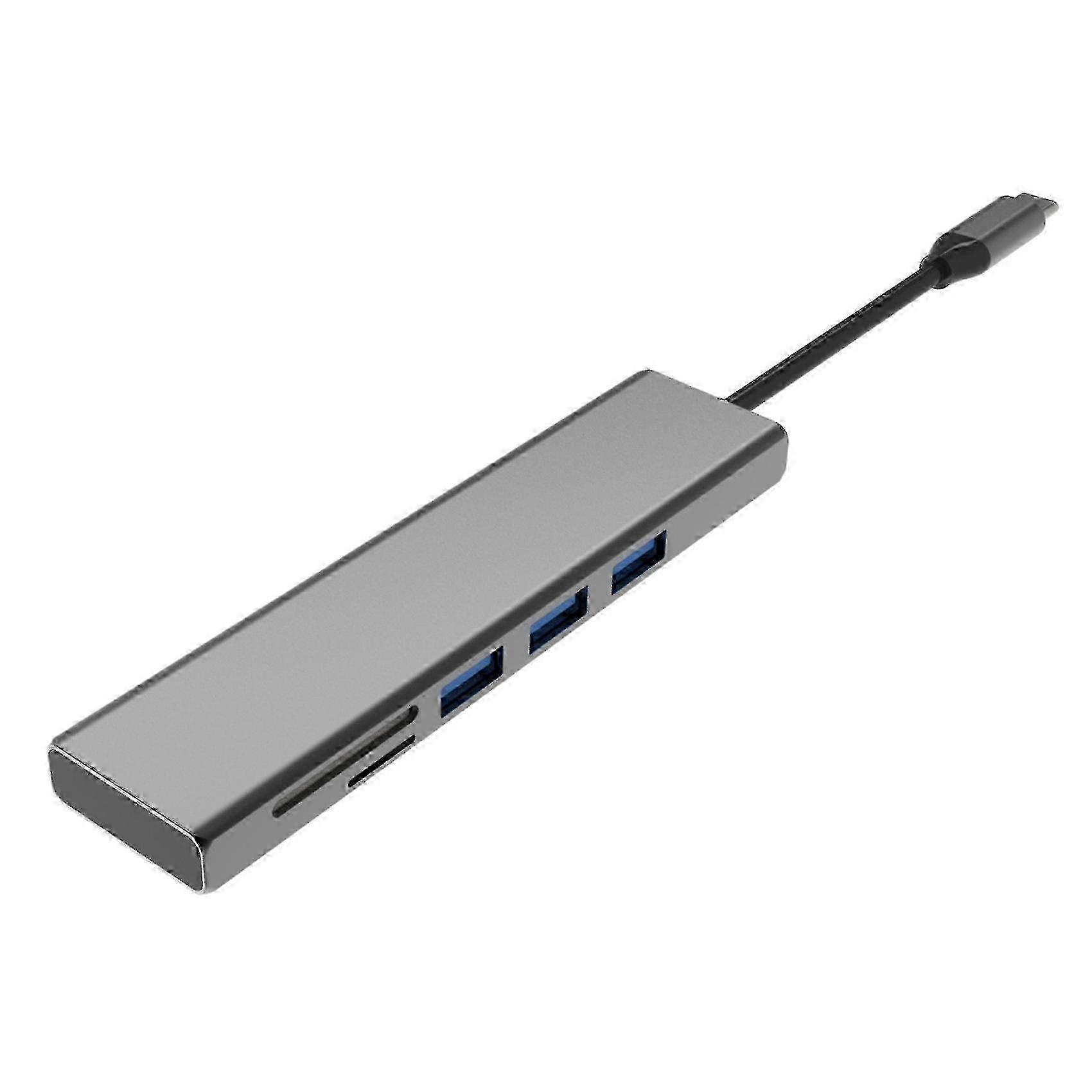 Type C Hub 5 In 1 Docking Station Usb 3.0 Multifunctional Adapter 5gbps High Speed Transmission Exte