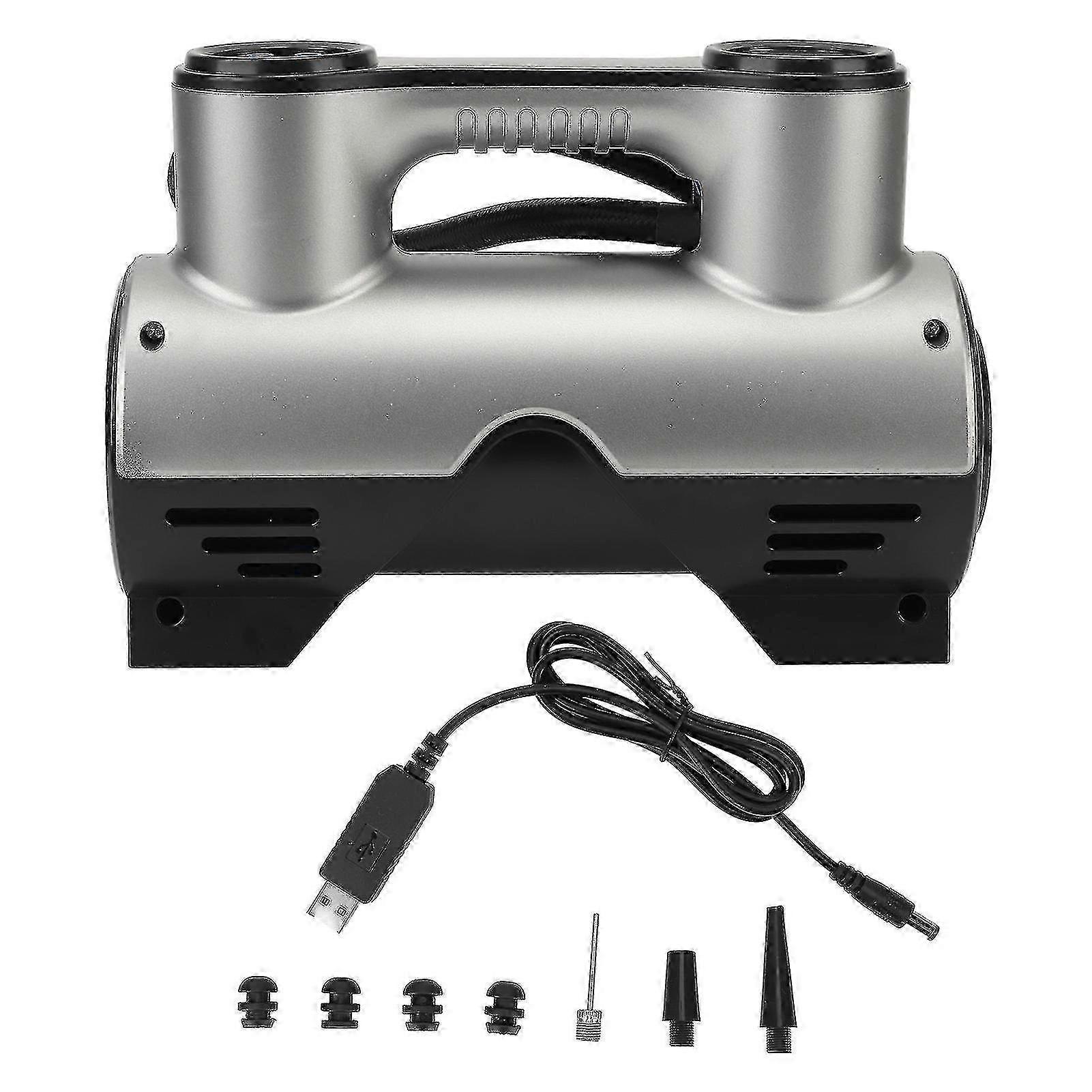 Versatile Tire Guardian, Portable Electric Air Pump with Quick Inflate Feature for Your On-The-Go Needs, Smart LED Digital Display Pump Ensuring