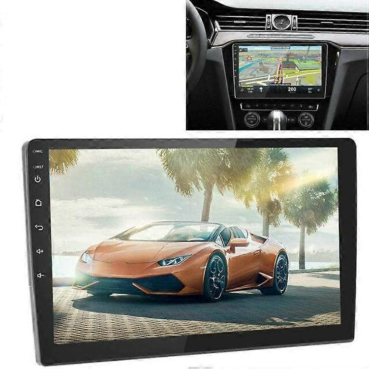 Car Navigation, Size:9inch 2+32G, Specification:Standard+12 Lights Camera 9inch 2+32G Standard+12 Li