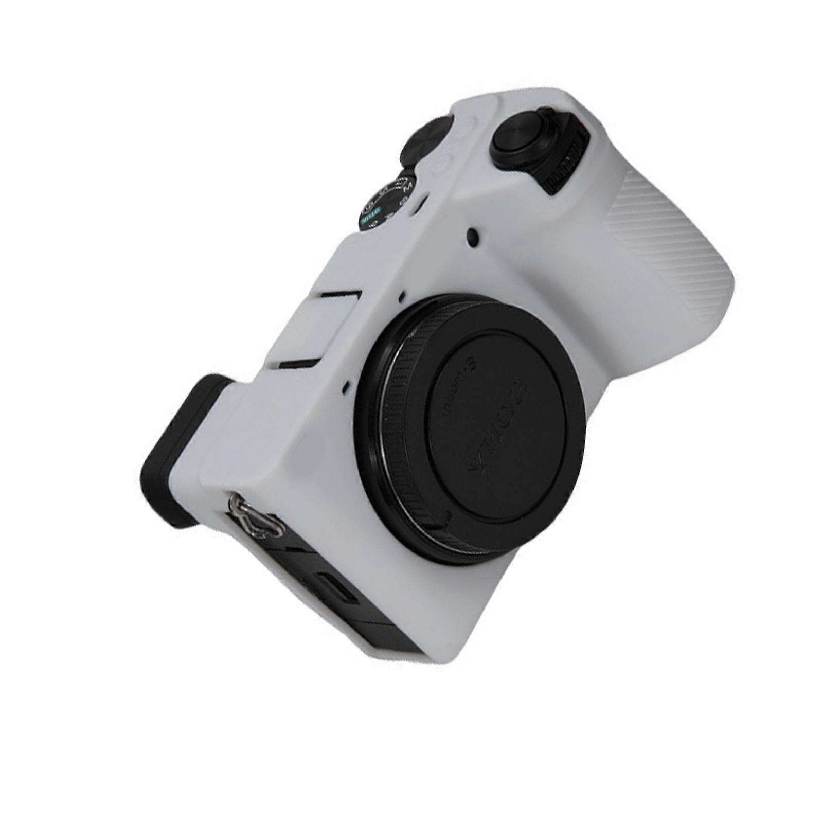 Camera Case Silicone Protective Case for 6700 Camera Soft Rubber Easy Carrying Case  White