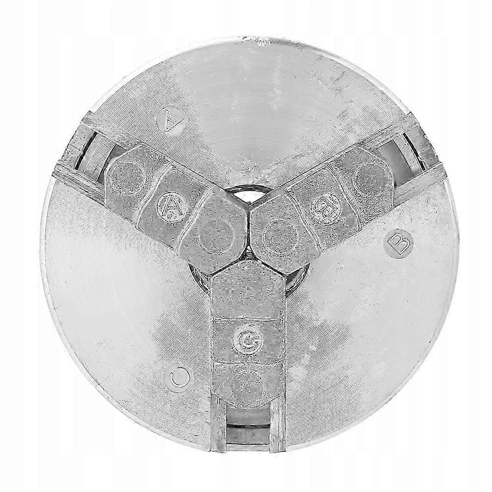Self-centering 3-jaw 80mm Lathe Chuck