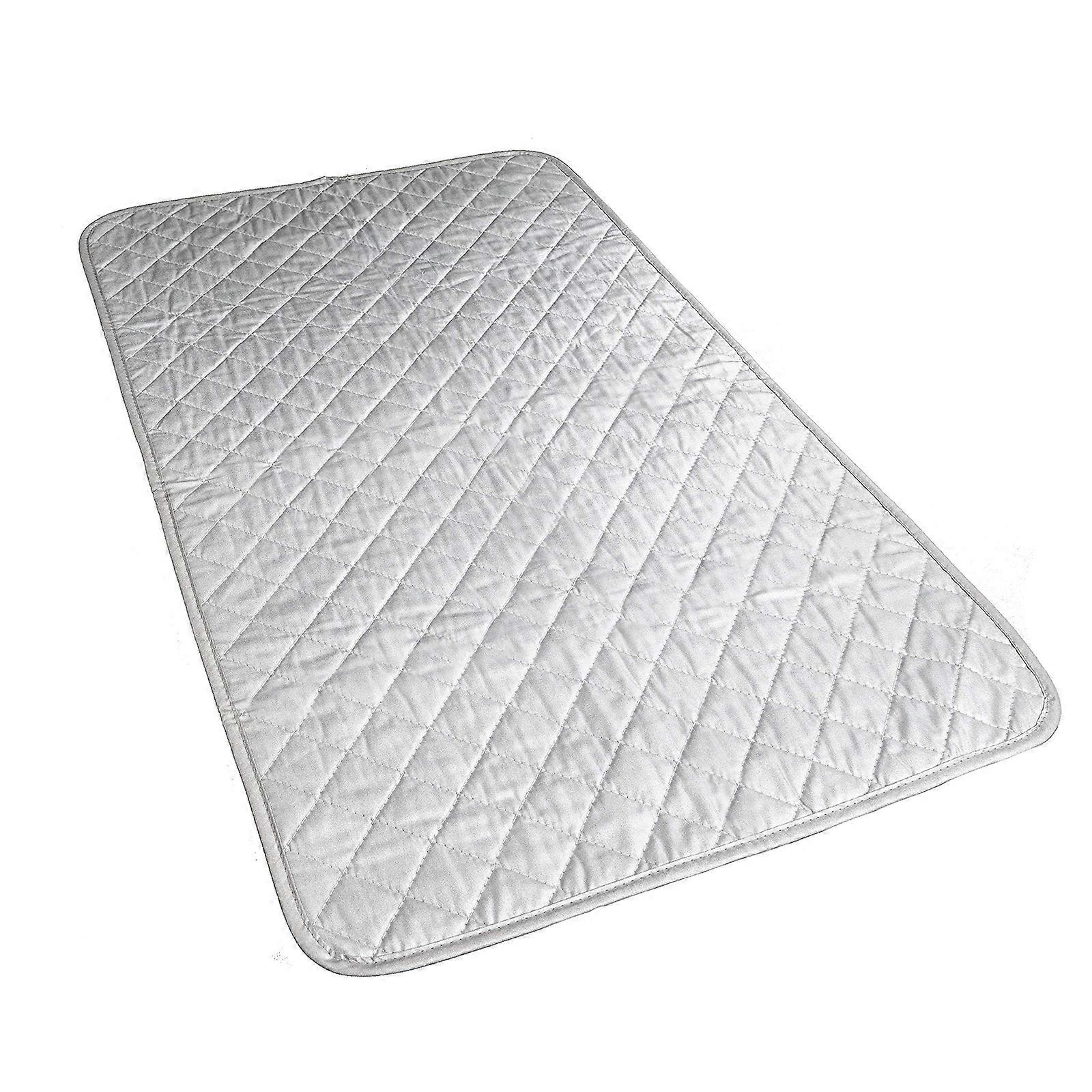 Transportable Ironing Pad With Magnetic Backing Converts Any Face To Ironing Board Exemplary For Laundry Lodgings Inns Multicolor