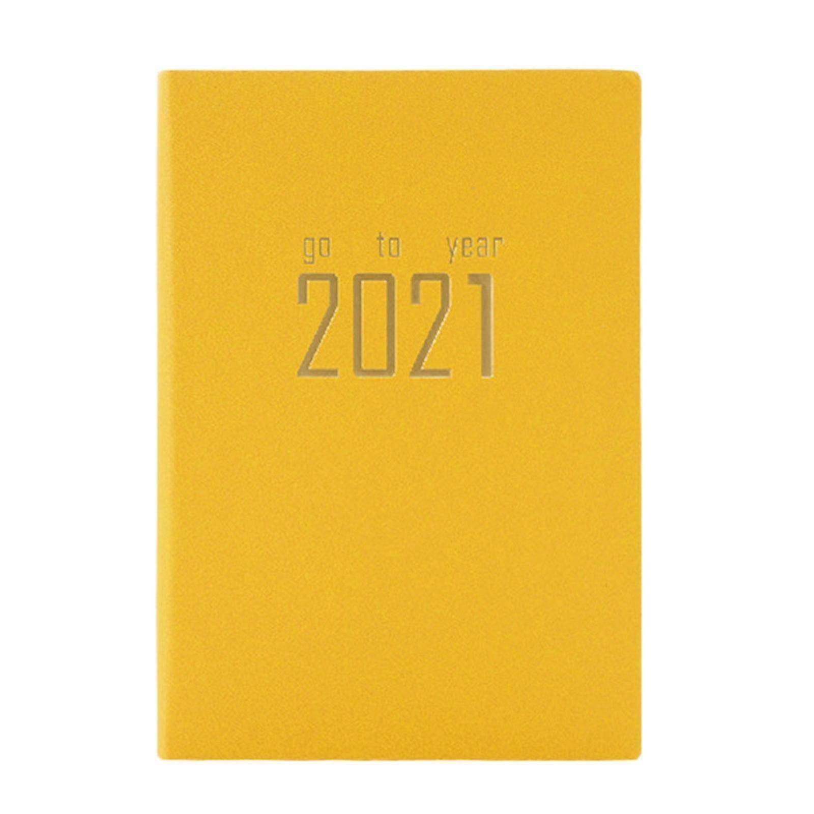 2021 Schedule Notepad Inside Page A5 Efficiency Manual Planning Notebooks
