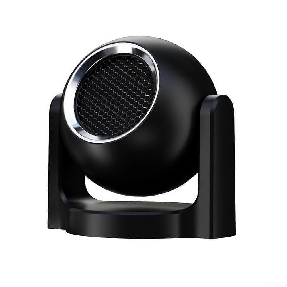 Portable 12V Car Heater and Defroster 120W with 360° Rotating Warm Air for Winter Windshield Defogging Black