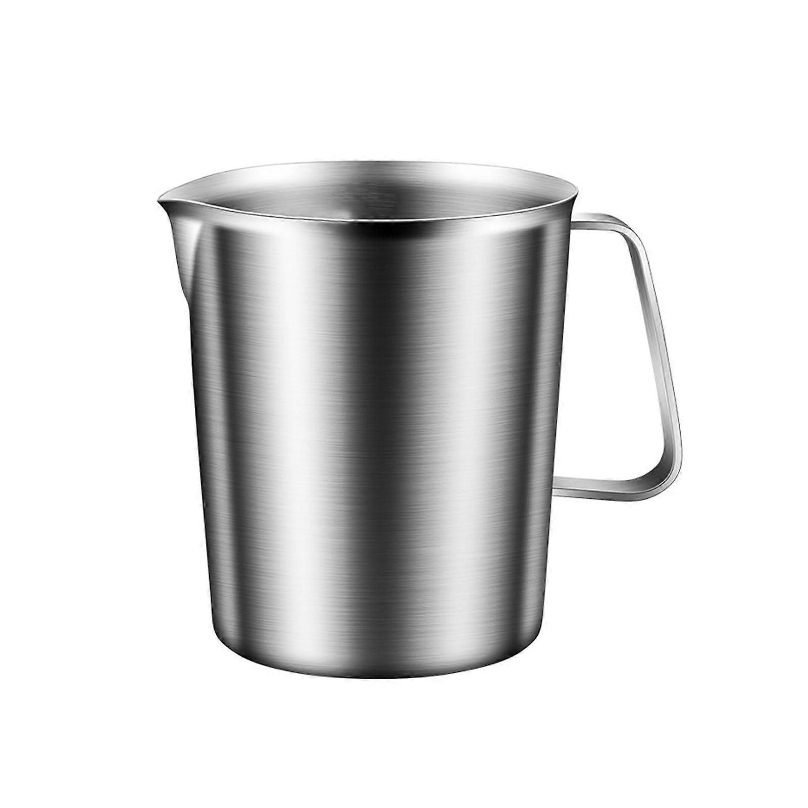 304 Stainless Steel Measuring Cup with Scale for Commercial Kitchen, Large Capacity, Heat Resistant