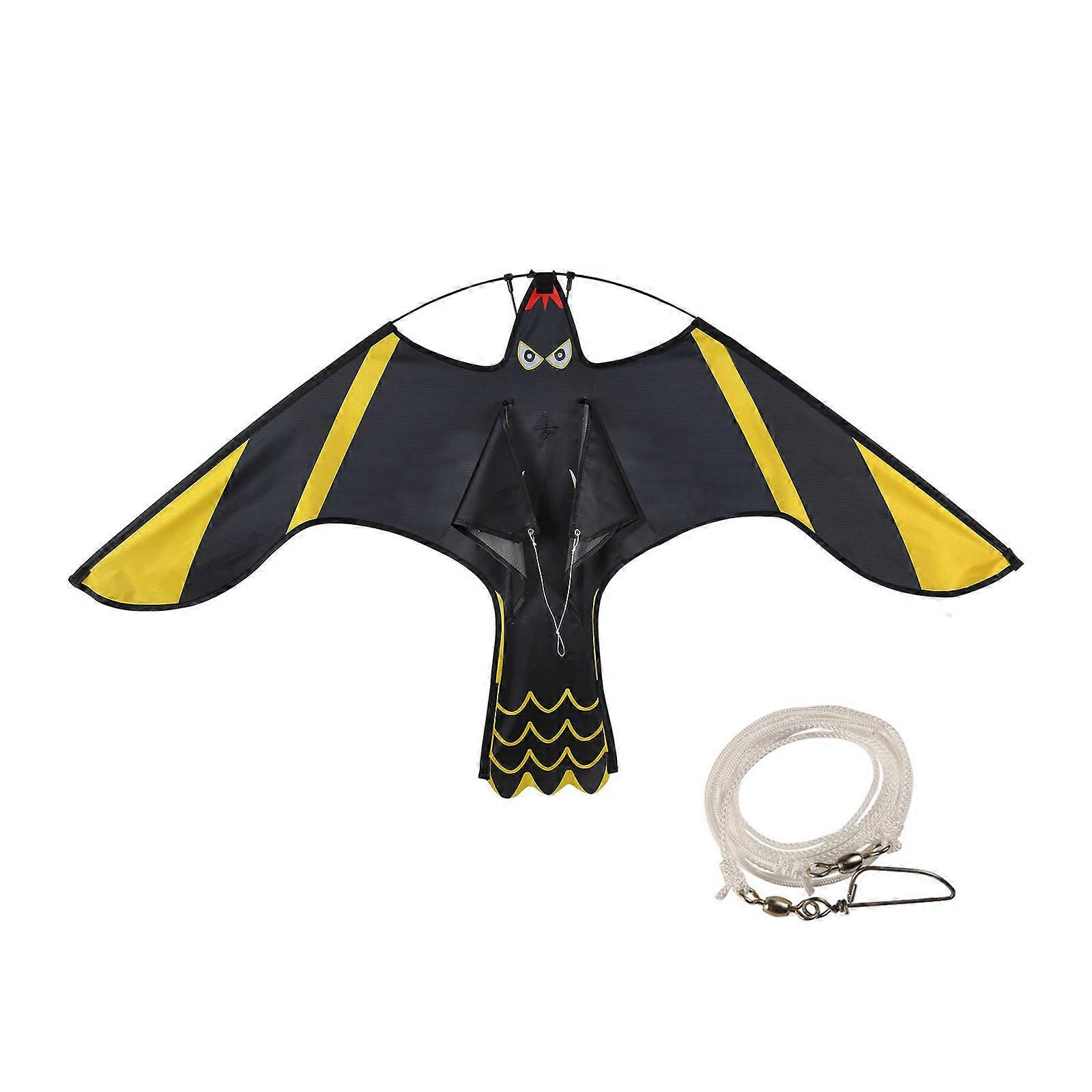 Scarecrow Kite For Outdoor Bird Control In Agricultural Fields Orchards Using Wind Resistant Bird Scarer Flying Kite Multicolor