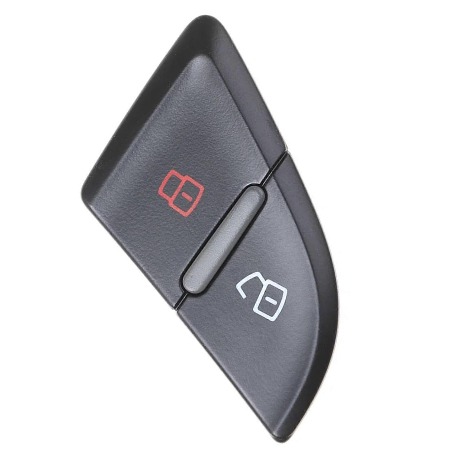 Ergonomic Car ABS Central Lock Switches Button Right Hand Drive Easy Installation for Vehicle Models 8K1962107 for RS4 Multicolor