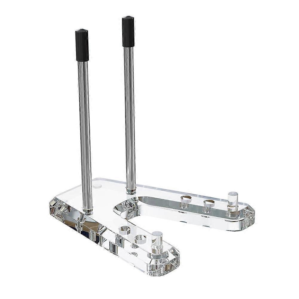 Plate Stands for Display,Clear Plate Holders Picture Stands for Display, Acrylic Book Stand,for 6-14 Inch Decorative