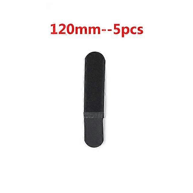 5PCS Tactical Nylon Straps Cable Ties Strap Webbing Organizer Fix Hook Loop Grip Wrapping Cord Reusable Backpack Fastener Buckle